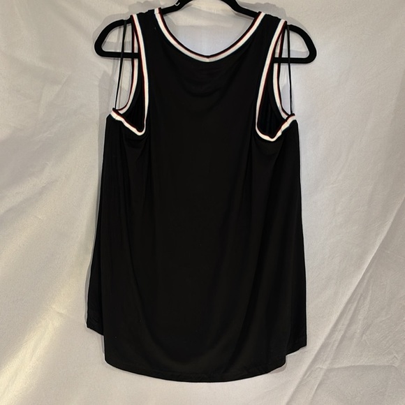 Cable & Gauge Black Sleeveless Jersey Knit Top Size XL - Picture 7 of 12